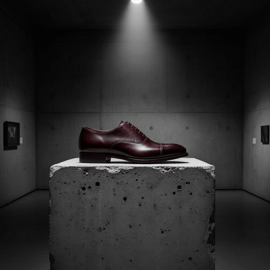Oxford in dark burgundy
